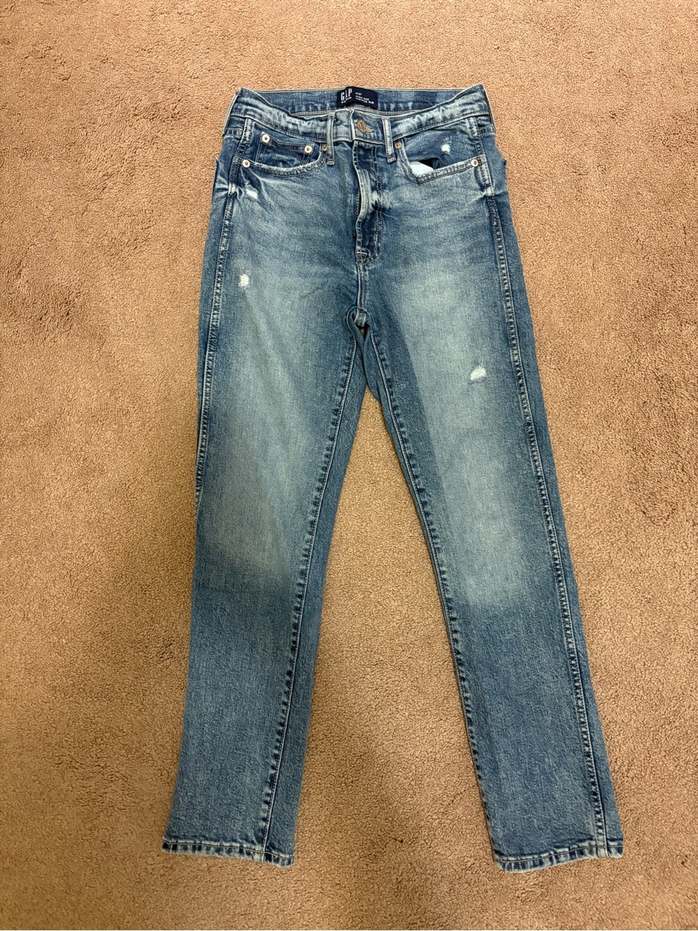 GAP Women's blue high rise vintage slim Jeans size 4/27
